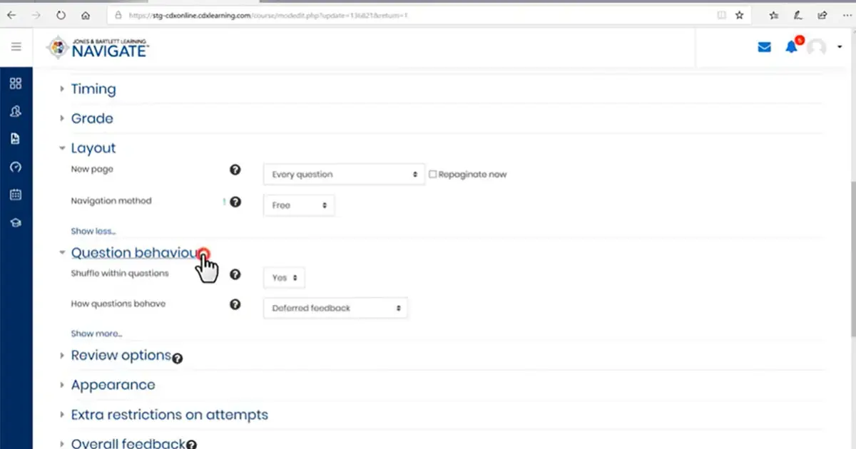 manage-how-questions-are-displayed-and-answered
